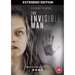 Warner Bros The Invisible Man, Movie, DVD, Coloured, English, Adults, Elisabeth Moss, Oliver Jackson-Cohen, Harriet Dyer
