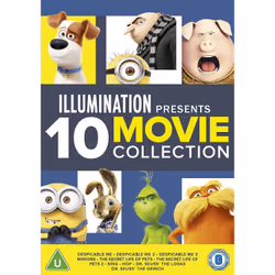Warner Bros Illumination Presents: 10-Movie Collection, Movie, DVD, U, Coloured, English, Adults & Children
