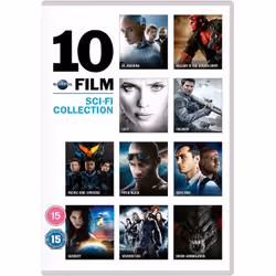 Warner Bros Universal 10 Sci-Fi Collection, Movie, DVD, Coloured, English, Adults & Children, Amaray case