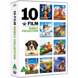 Warner Bros Universal 10 Family Film Collection DVD English