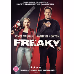 Warner Bros Freaky, Movie, DVD, Coloured, English, Adults & Children, Alan Ruck, Vince Vaughn, Kathryn Newton, Katie Finneran ...
