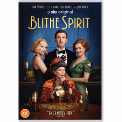 Warner Bros Blithe Spirit, Movie, DVD, Coloured, English, Adults & Children, Dan Stevens, Judi Dench, Isla Fisher