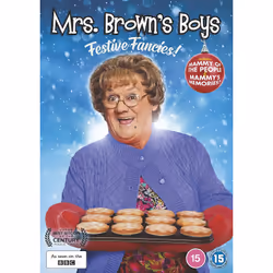 Warner Bros Mrs Brown's Boys: Festive Fancies, Movie, DVD, Coloured, English, Adults & Children, Amaray case