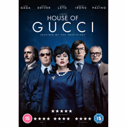 Warner Bros House of Gucci, Movie, DVD, Coloured, English, Adults & Children, Adam Driver, Lady Gaga, Salma Hayek, Jared Leto ...