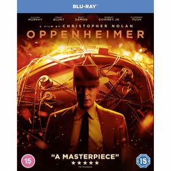 Warner Bros Oppenheimer, Movie, Blu-ray, Coloured, English, Adults & Children, Amaray case