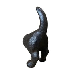 Cast Iron Novelty Door or Drawer Handles & Optional Mounting Bolt - 1 Dog Tail