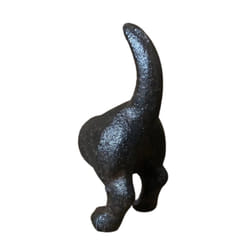 Cast Iron Novelty Door or Drawer Handles & Optional Mounting Bolt - 1 Dog Tail & Bolt