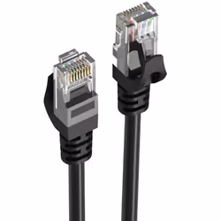 PREVO CAT6-BLK-2M networking cable Black - Additional view 4
