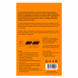 PREVO 15.6 Inch Anti-Glare Laptop Privacy Screen Filter, Anti-Peep, Anti-Static 39.6 cm (15.6")