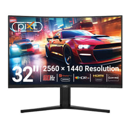 piXL GS32QIDPHA computer monitor 81.3 cm (32") 2560 x 1440 pixels Dual QHD LED Black