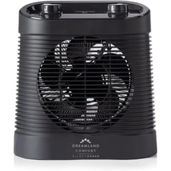 Dreamland Silent Power Comfort Portable Fan Heater with 4 Heating Modes