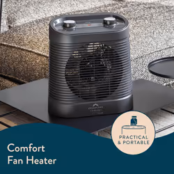 Dreamland Silent Power Comfort Portable Fan Heater with 4 Heating Modes - Additional view 2