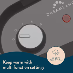 Dreamland Silent Power Comfort Portable Fan Heater with 4 Heating Modes - Additional view 4