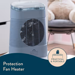 Dreamland Silent Power Protection Portable Fan Heater with 4 Heating Modes - Additional view 2