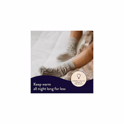 Dreamland Intelliheat+ fast heat Scandi Full Bed size Sherpa Underblanket, single size electric blanket 190 x 90cm, elasticated straps, 1 control, 6