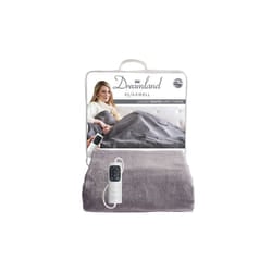 Dreamland Intelliheat Luxury Heated Grey Throw