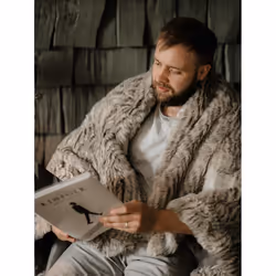 Dreamland Hygge Days Luxury Faux Fur Warming Throw - Zebra Print - Additional view 6