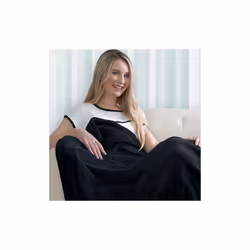 Dreamland Intelliheat Luxury Heated Black Throw - Additional view 4