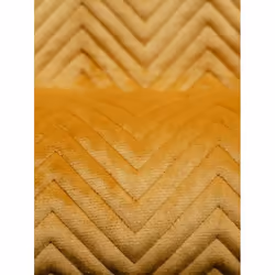 Dreamland Hurry Home Deluxe Velvet Warming Throw - Mustard Herringbone - Additional view 5