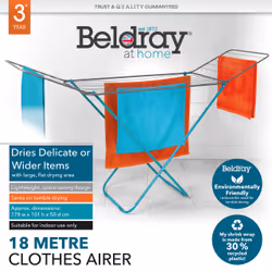 Beldray LA023810TQ Floor-standing rack Turquoise