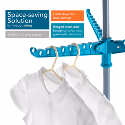 Beldray LA039552TQ Floor-standing rack Turquoise
