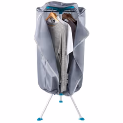 Beldray LA041258 Electric Heated Clothes Airer - 900/1000W Indoor Clothes Dryer, Holds Up To 10kg Over 6 Arms, 6 Timed Heat Settings