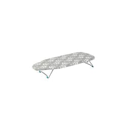 Beldray LA023735IKATEU7 Table Top Ironing Board, Compact and Lightweight, Easily Foldable, Includes 100% Cotton Cover, Ikat, 76 x 31cm