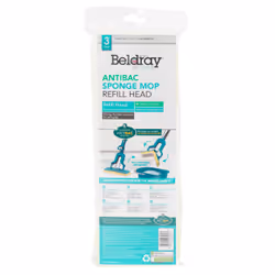 Beldray LA080813UFEU7, Mop head, Grey, Turquoise, 1 pc(s)