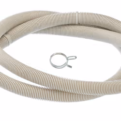 Bosch Dishwasher Drain Hose Outlet Waste Water Pipe Tube 2.3m Clip Genuine Part