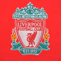 Liverpool FC Official Football Gift Mens Crest Polo Shirt - Red, Medium