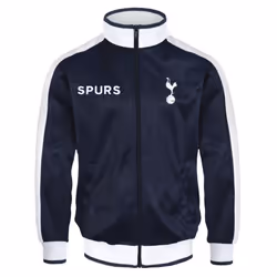 Tottenham Hotspur FC Official Football Gift Mens Retro Track Top Jacket Navy - Navy Blue, Medium