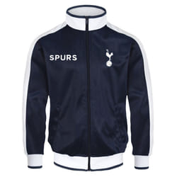 Tottenham Hotspur FC Official Football Gift Mens Retro Track Top Jacket Navy - Navy Blue, Large