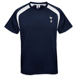 Tottenham Hotspur FC Official Football Gift Boys Kit T-Shirt - Navy Blue, 8-9 Years