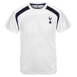 Tottenham Hotspur FC Official Football Gift Boys Kit T-Shirt - White, 12-13 Years