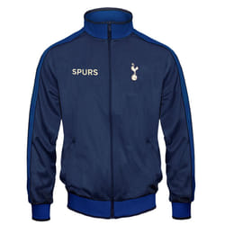 Tottenham Hotspur FC Official Football Gift Boys Retro Track Top Jacket - Navy Blue, 10-11 Years