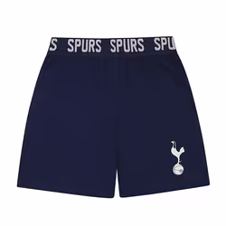 Tottenham Hotspur FC Official Football Gift Boys Short Pyjamas - White, 6-7 Years
