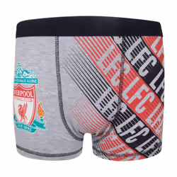 Liverpool FC Boys Boxer Shorts 3 Pack Crest Kids OFFICIAL Football Gift - Multi, 11-12 Years