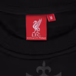 Liverpool FC Official Football Gift Mens Crest Sweatshirt Top - Black, Small