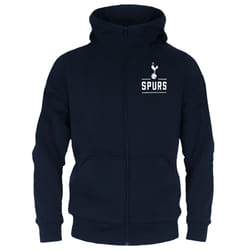 Tottenham Hotspur FC Official Football Gift Boys Fleece Zip Hoody - Navy Blue, 12-13 Years