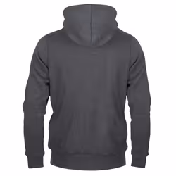 Liverpool FC Boys Hoody Zip Fleece Kids OFFICIAL Football Gift - Grey, 6-7 Years