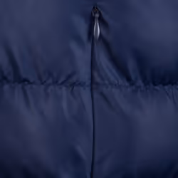 Liverpool FC Mens Jacket Hooded Winter Quilted OFFICIAL Football Gift - Navy Blue, Medium