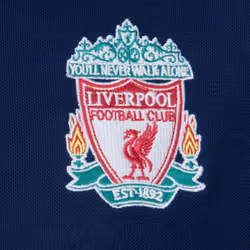 Liverpool FC Official Football Gift Boys Crest Polo Shirt - Navy Blue, 4-5 Years