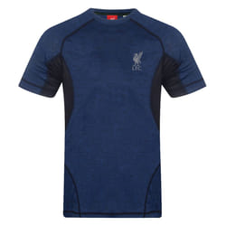 Liverpool FC Official Football Gift Boys Poly Training Kit T-Shirt - Royal Blue, 4-5 Years