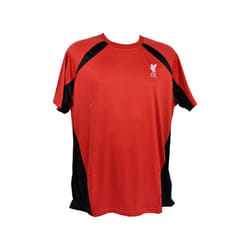 Liverpool Poly Panel Tee Red Youths - 6-7 Years