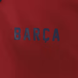 FC Barcelona Official Football Gift Boys Shower Jacket Windbreaker - Navy Red, 12-13 Years