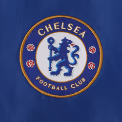 Chelsea FC Official Football Gift Boys Shower Jacket Windbreaker - Navy Blue, 10-11 Years