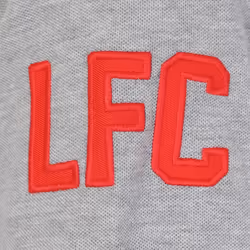 Liverpool FC Official Football Gift Mens Crest Polo Shirt - Black Contrast Sleeve, Small