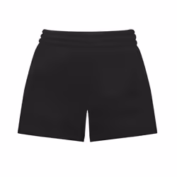Liverpool FC Official Football Gift Boys Kids Fleece Jogger Shorts - Black, 6-7 Years