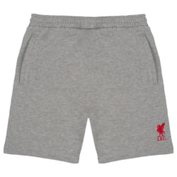 Liverpool FC Official Football Gift Mens Fleece Jogger Shorts - Grey, XL