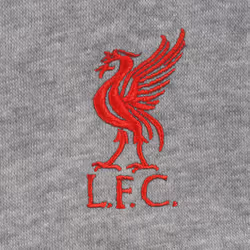Liverpool FC Official Football Gift Mens Fleece Jogger Shorts - Grey, XL